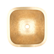 Linkasink Large Square Botanical Bathroom Sink