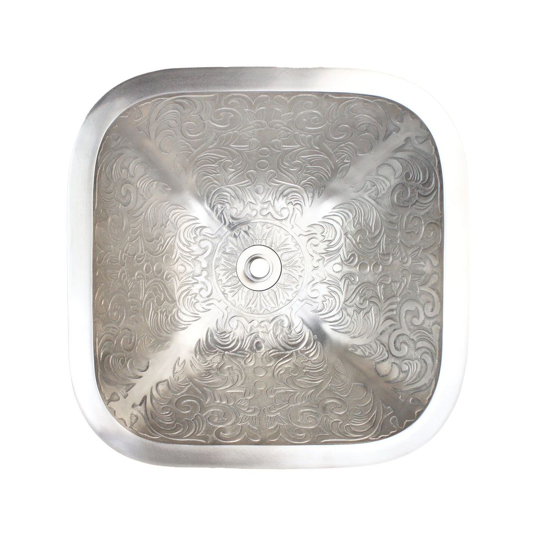 Linkasink Square Brocade Bathroom Sink
