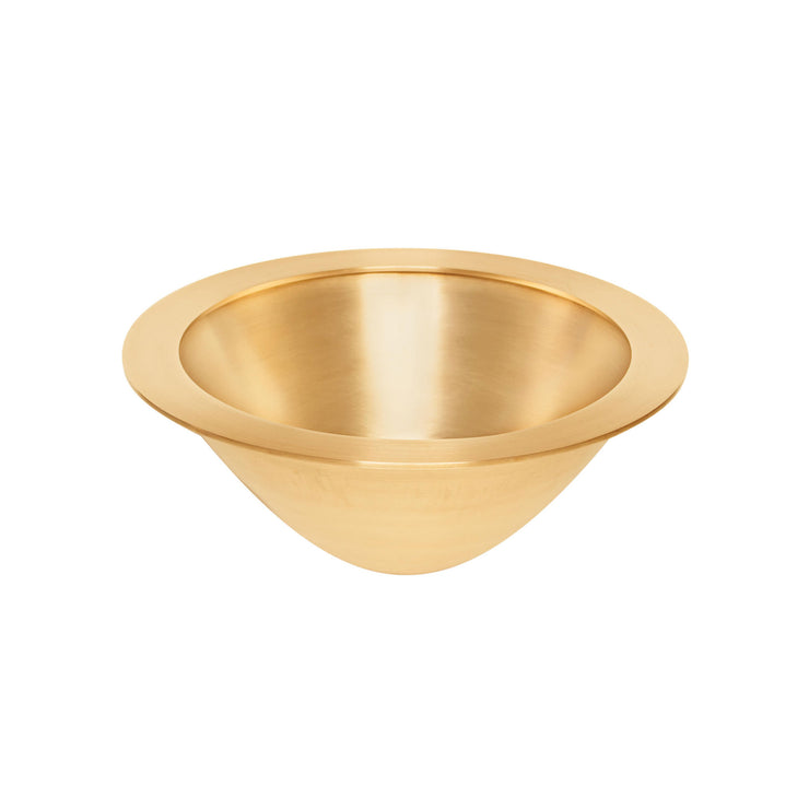 Linkasink Smooth Small Round Wok Bathroom Sink