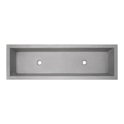 Linkasink Concrete Trough Bathroom Sink