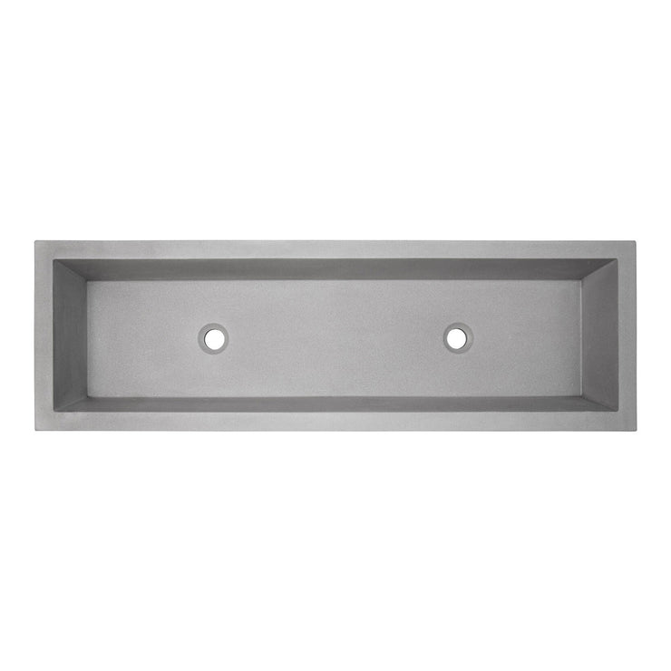 Linkasink Concrete Trough Bathroom Sink
