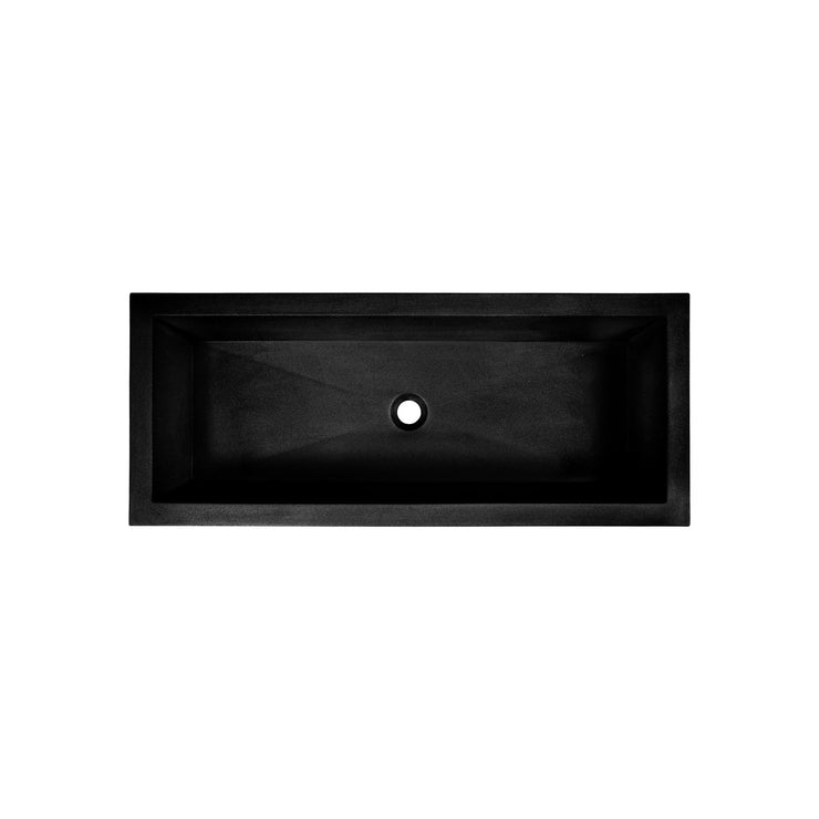 Linkasink Concrete Trough Bathroom Sink