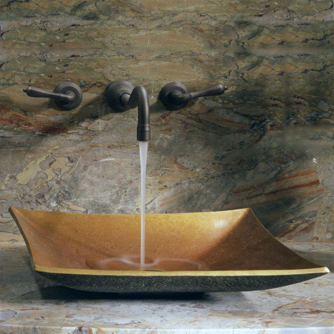 Stone Forest Bronze Zen Vessel Sink