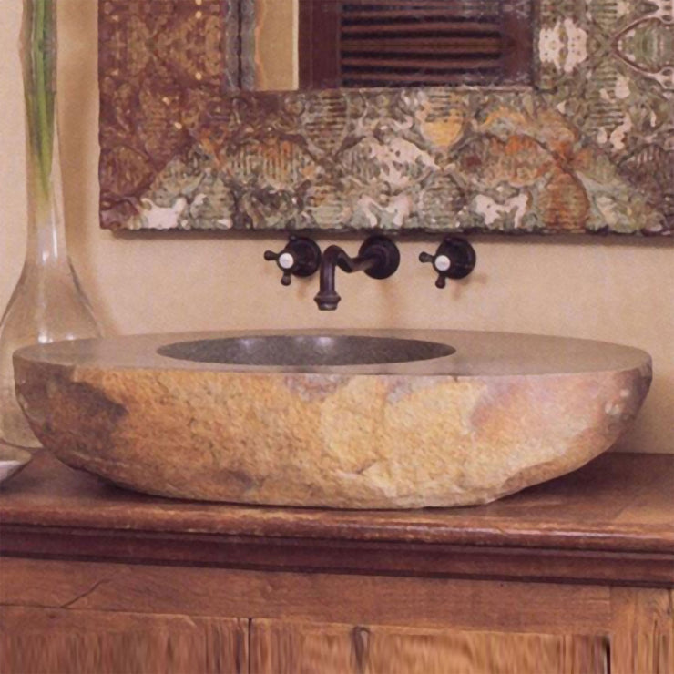 Stone Forest Large Natural Vessel Sink