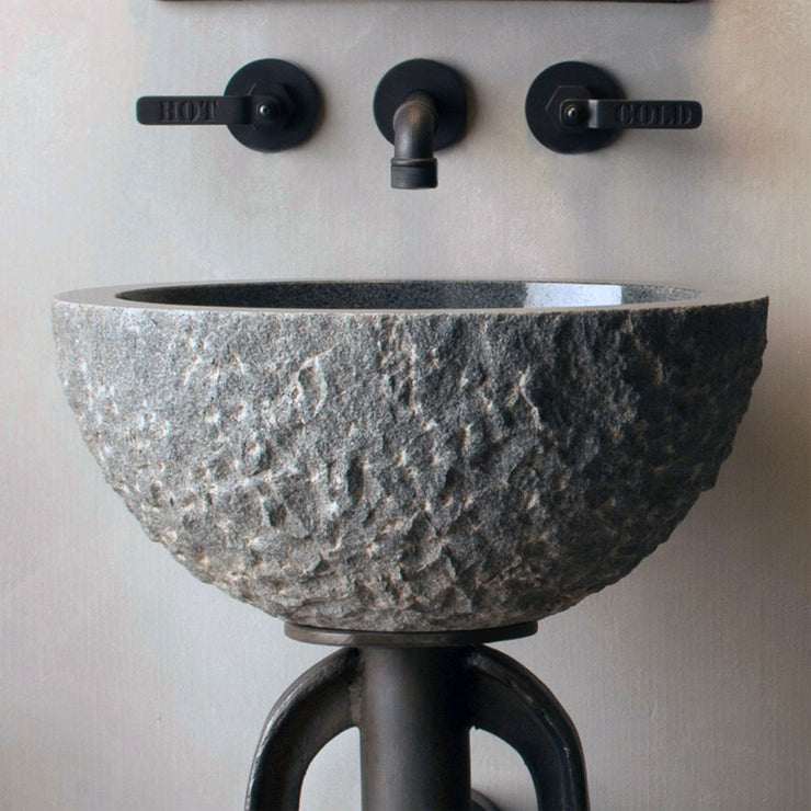Stone Forest Oval Vessel Sink