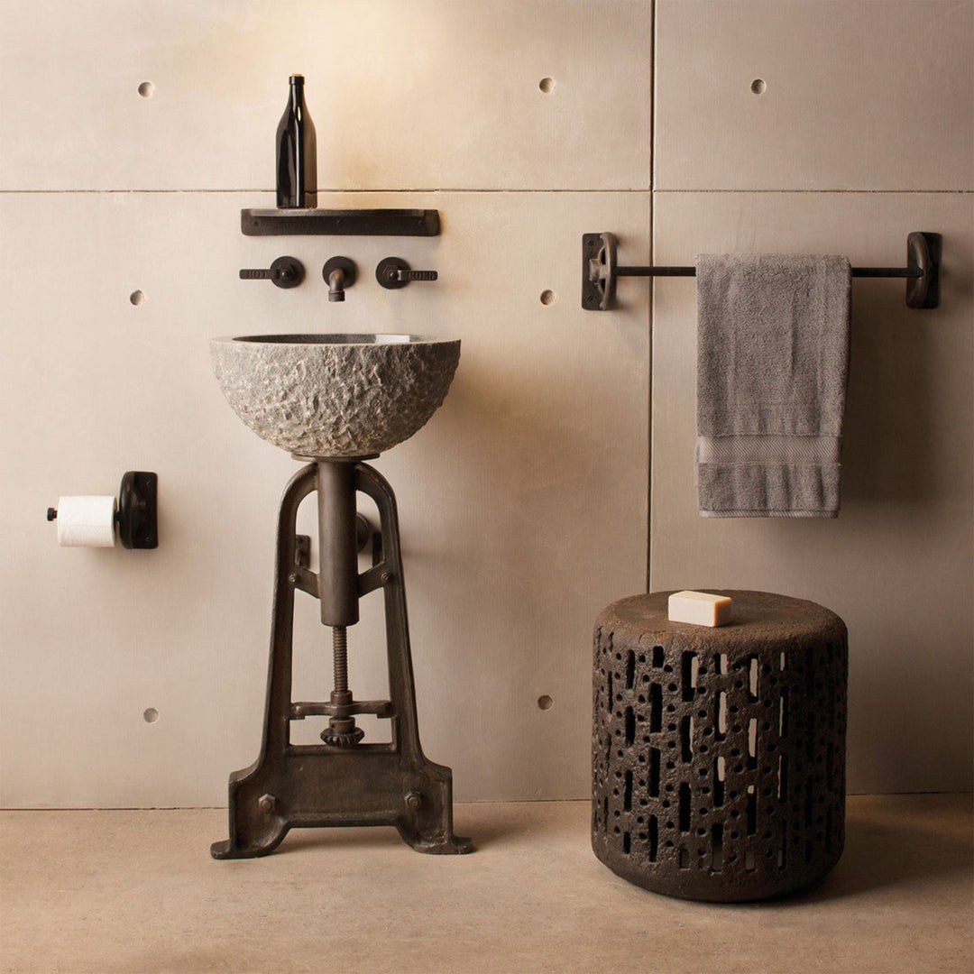 Stone Forest Oval Vessel Sink