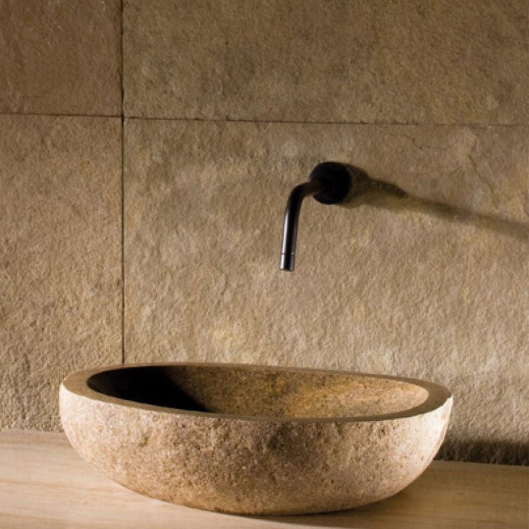 Stone Forest Pebble Vessel Sink