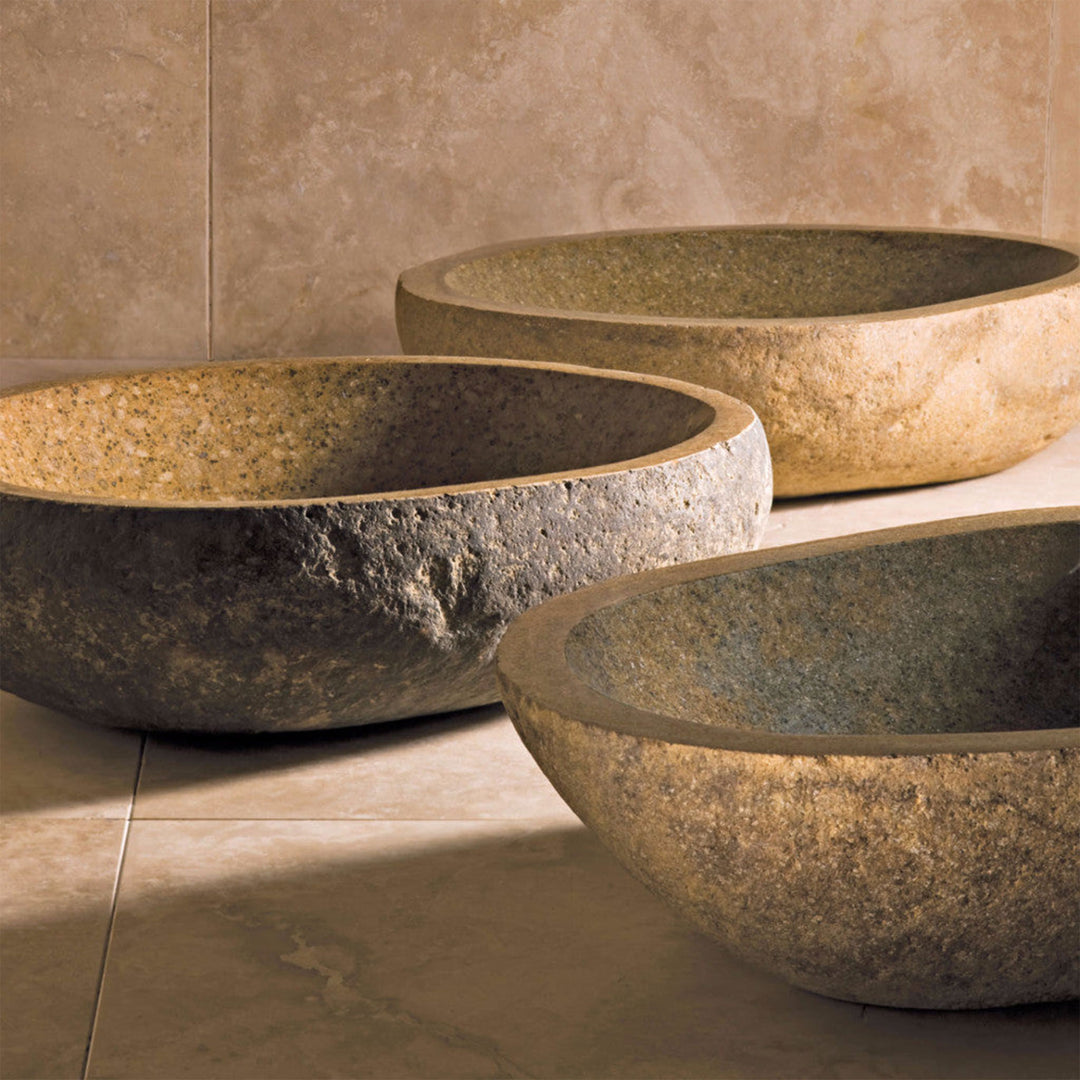 Stone Forest Pebble Vessel Sink