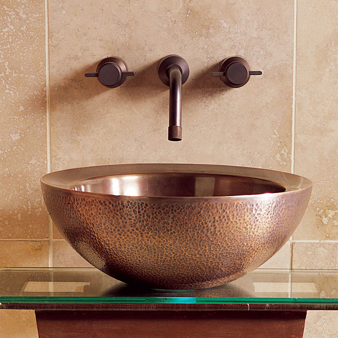 Stone Forest Small Beveled Vessel Sink
