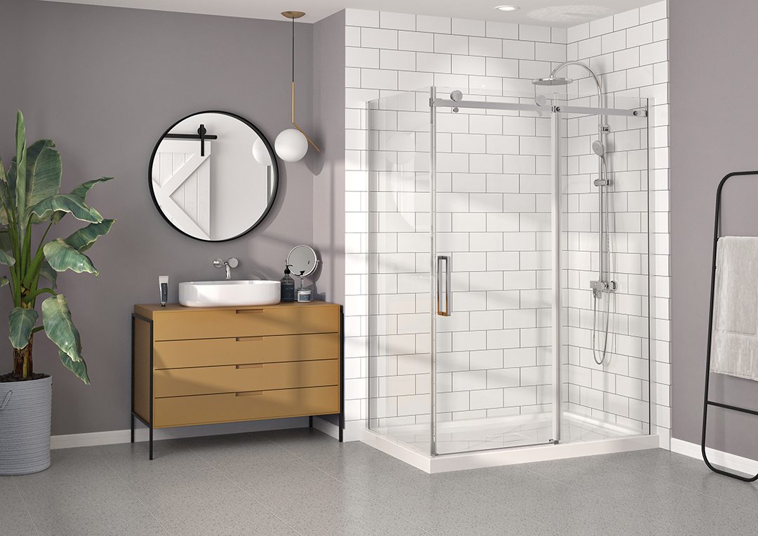 Rolling and Sliding Shower Doors