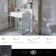 DXV BATHROOM ACCESSORIES - BELSHIRE TOWEL ARM