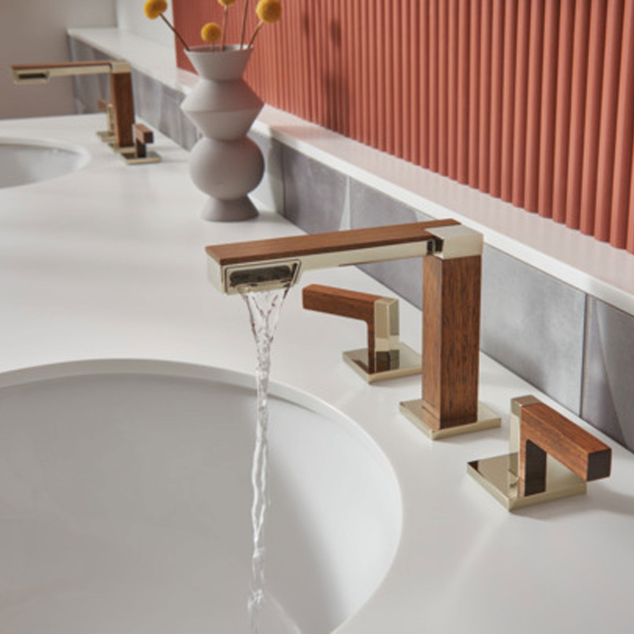 Brizo Frank Lloyd Wright Widespread Bathroom Faucet – Canaroma