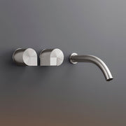 CEA Duet Wall Mounted Bathroom Faucet