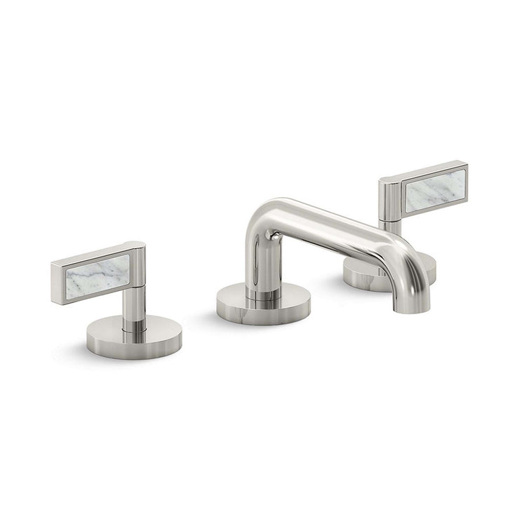 Kallista One White Carrara Handles Bathroom Faucet