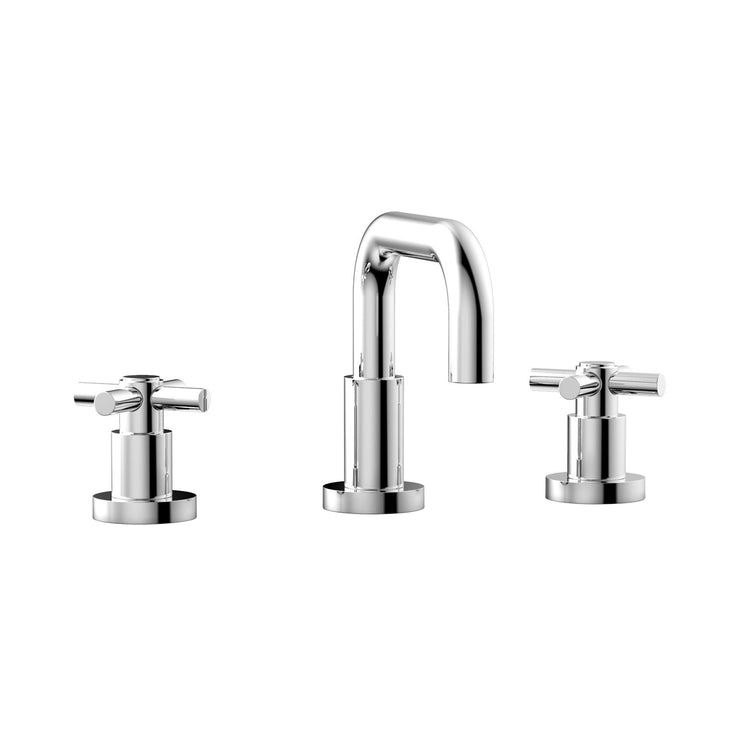 Phylrich Basic Tubular Cross Handles Widespread Faucet