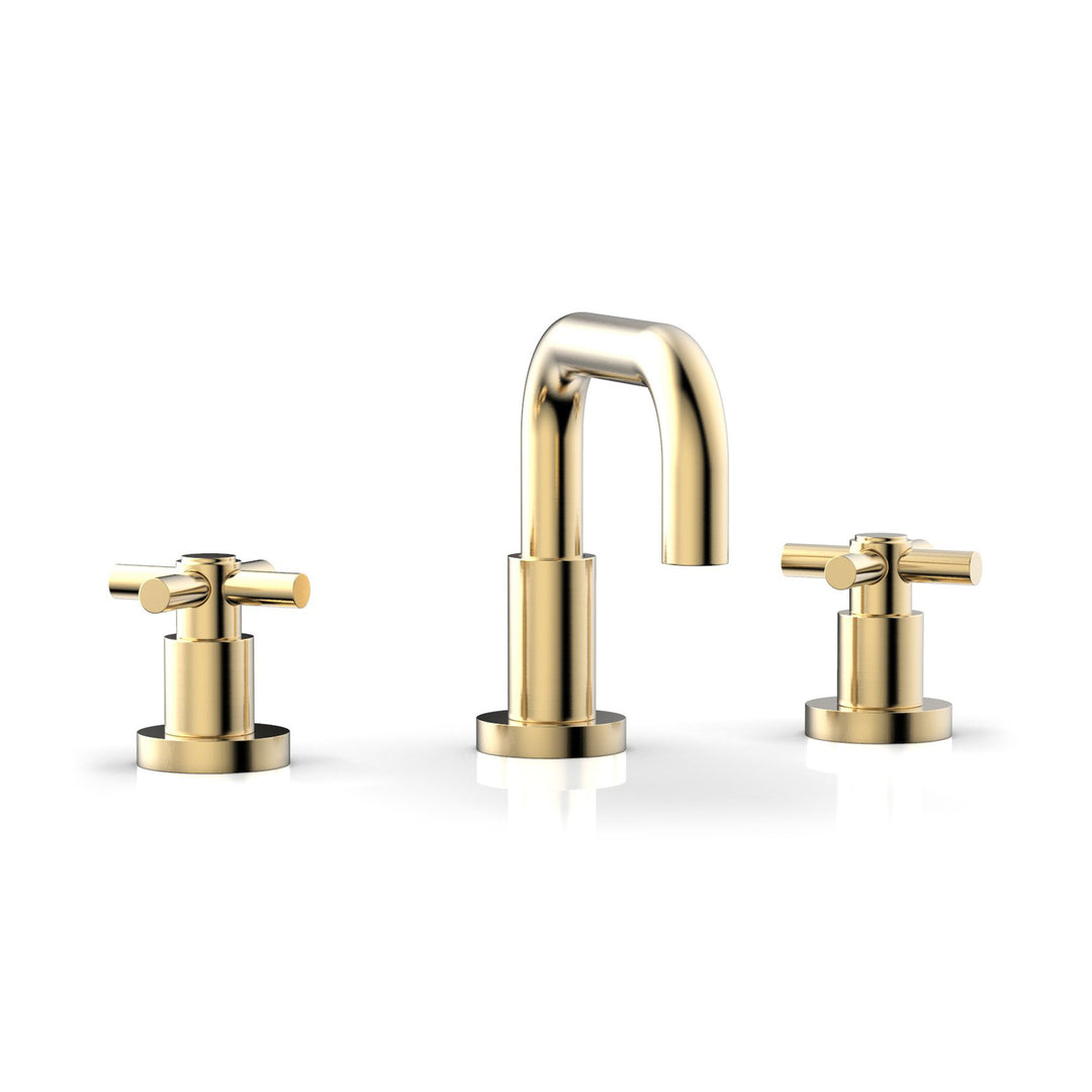 Phylrich Basic Tubular Cross Handles Widespread Faucet