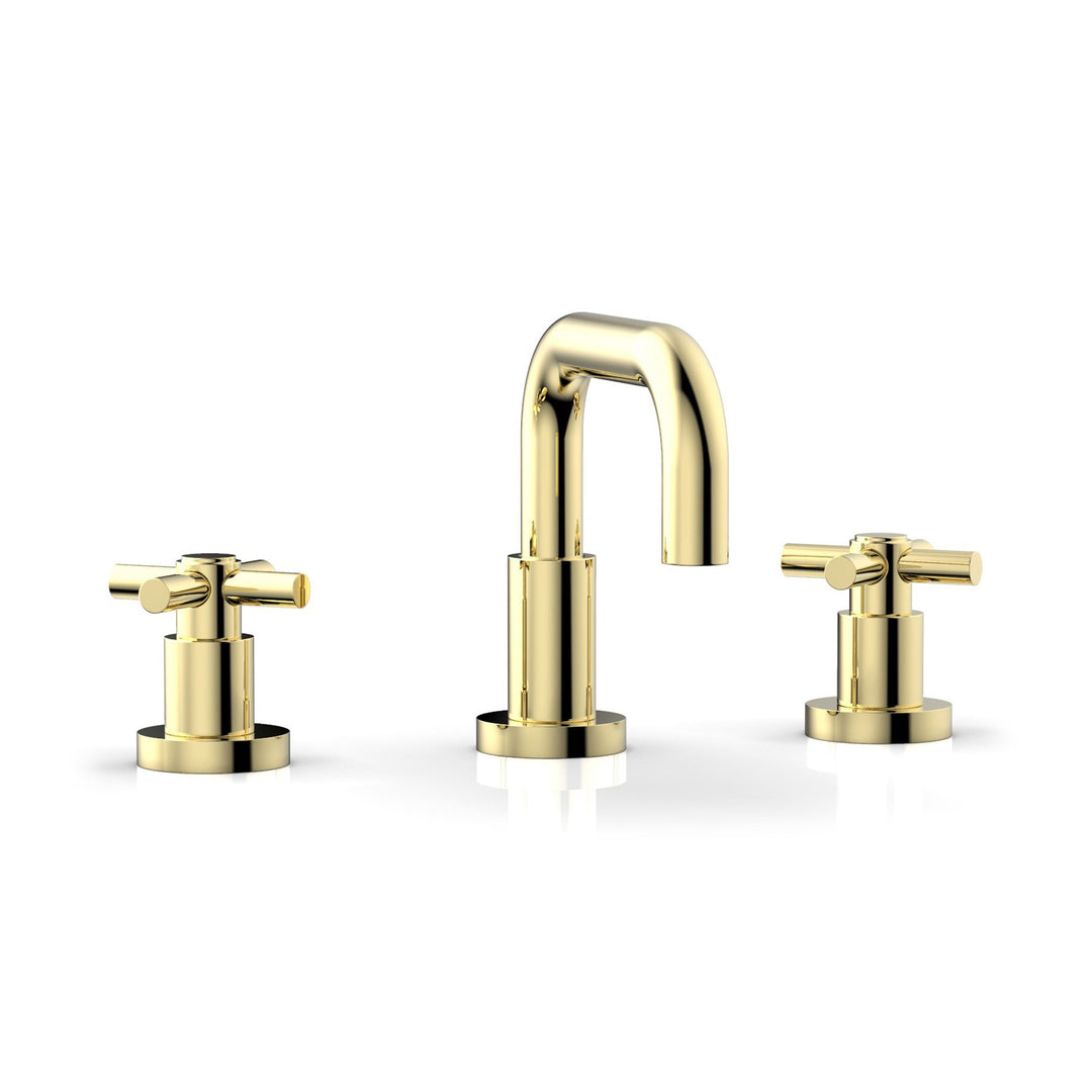 Phylrich Basic Tubular Cross Handles Widespread Faucet