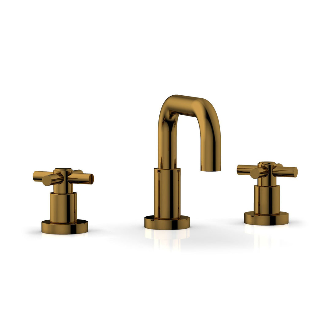 Phylrich Basic Tubular Cross Handles Widespread Faucet