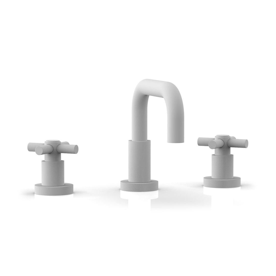 Phylrich Basic Tubular Cross Handles Widespread Faucet