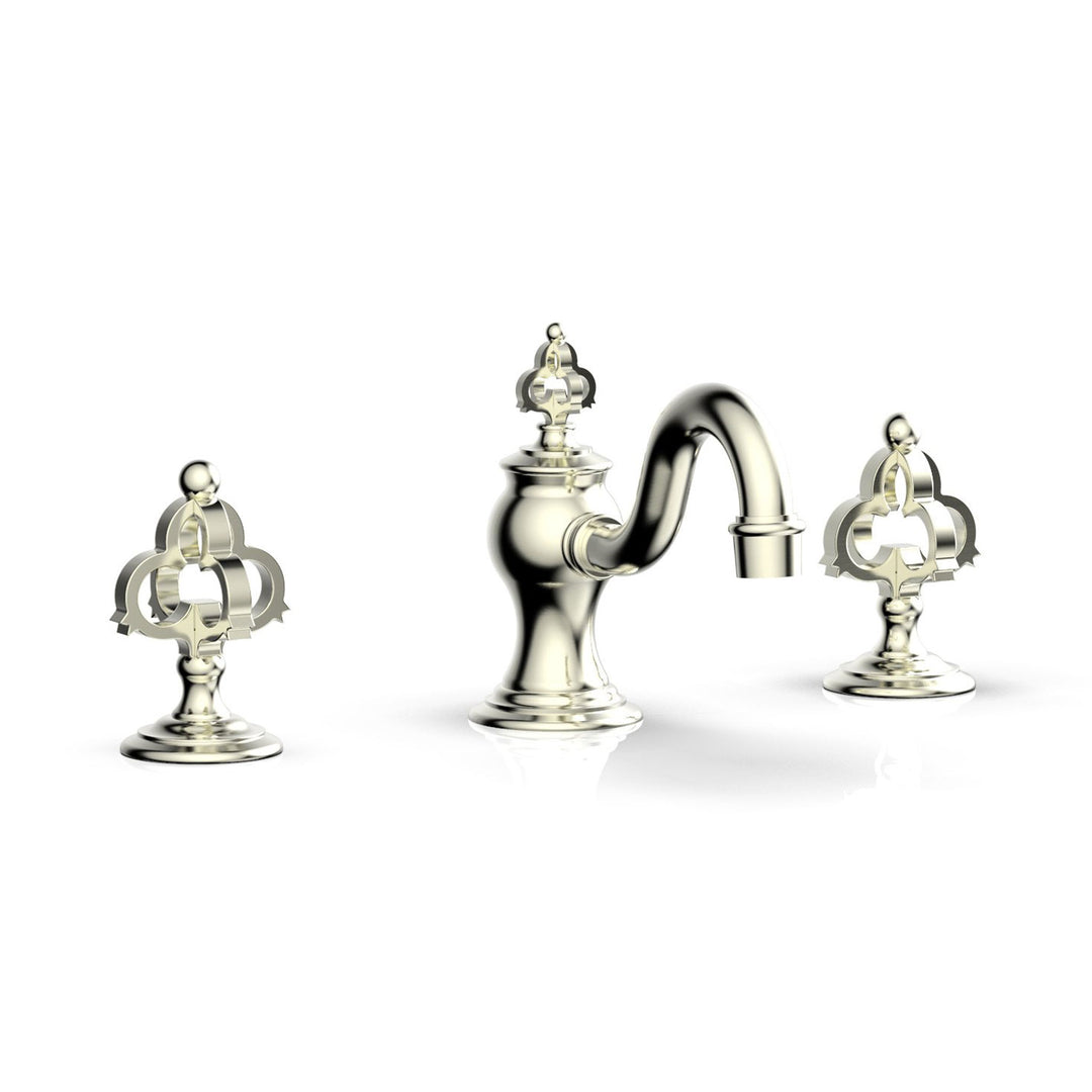 Phylrich Couronne Cross Handles Widespread Faucet