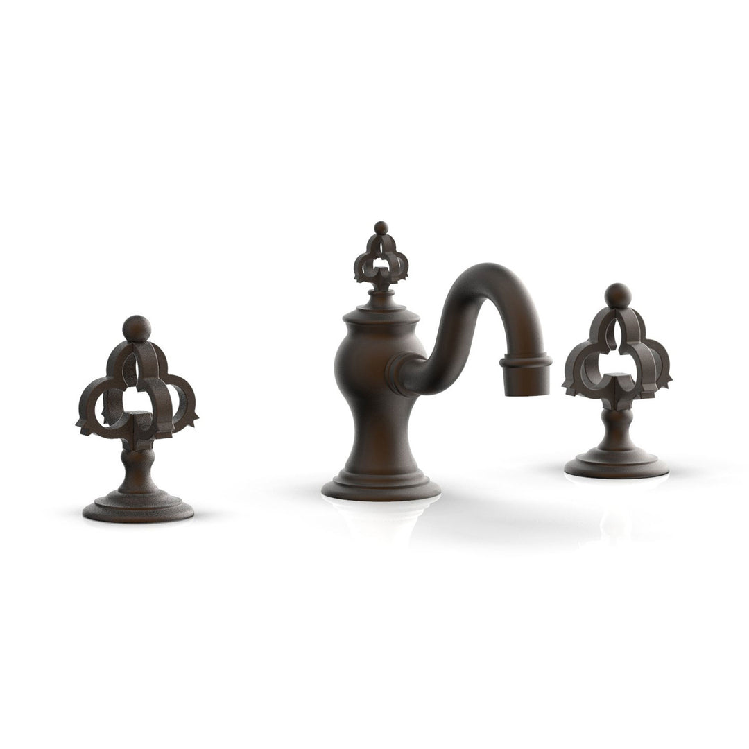 Phylrich Couronne Cross Handles Widespread Faucet