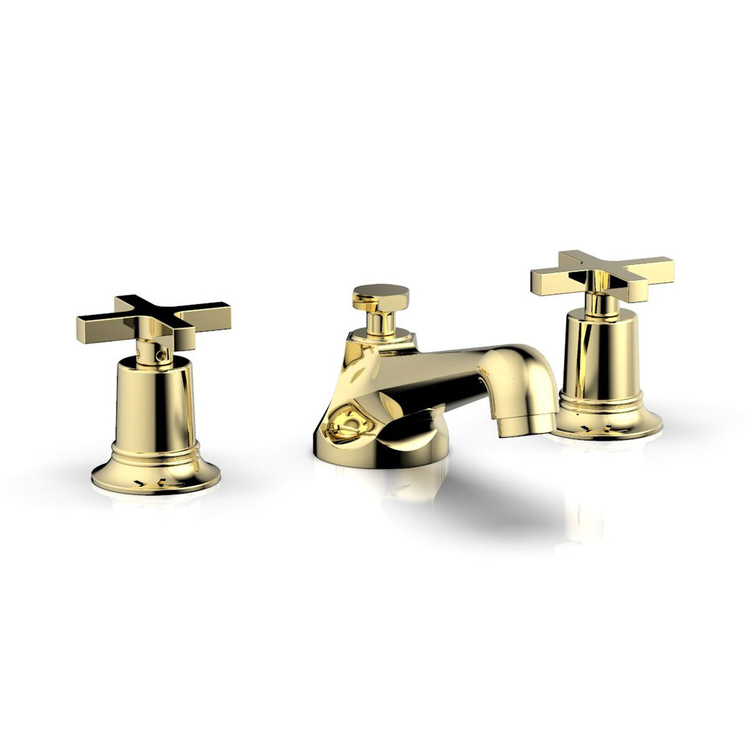 Phylrich Hex Modern Cross Handles Widespread Faucet