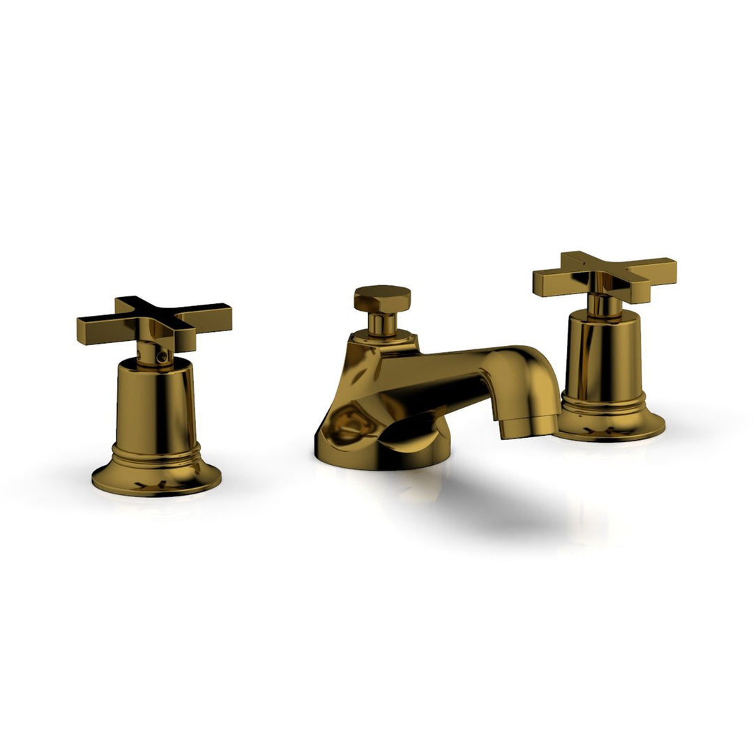 Phylrich Hex Modern Cross Handles Widespread Faucet