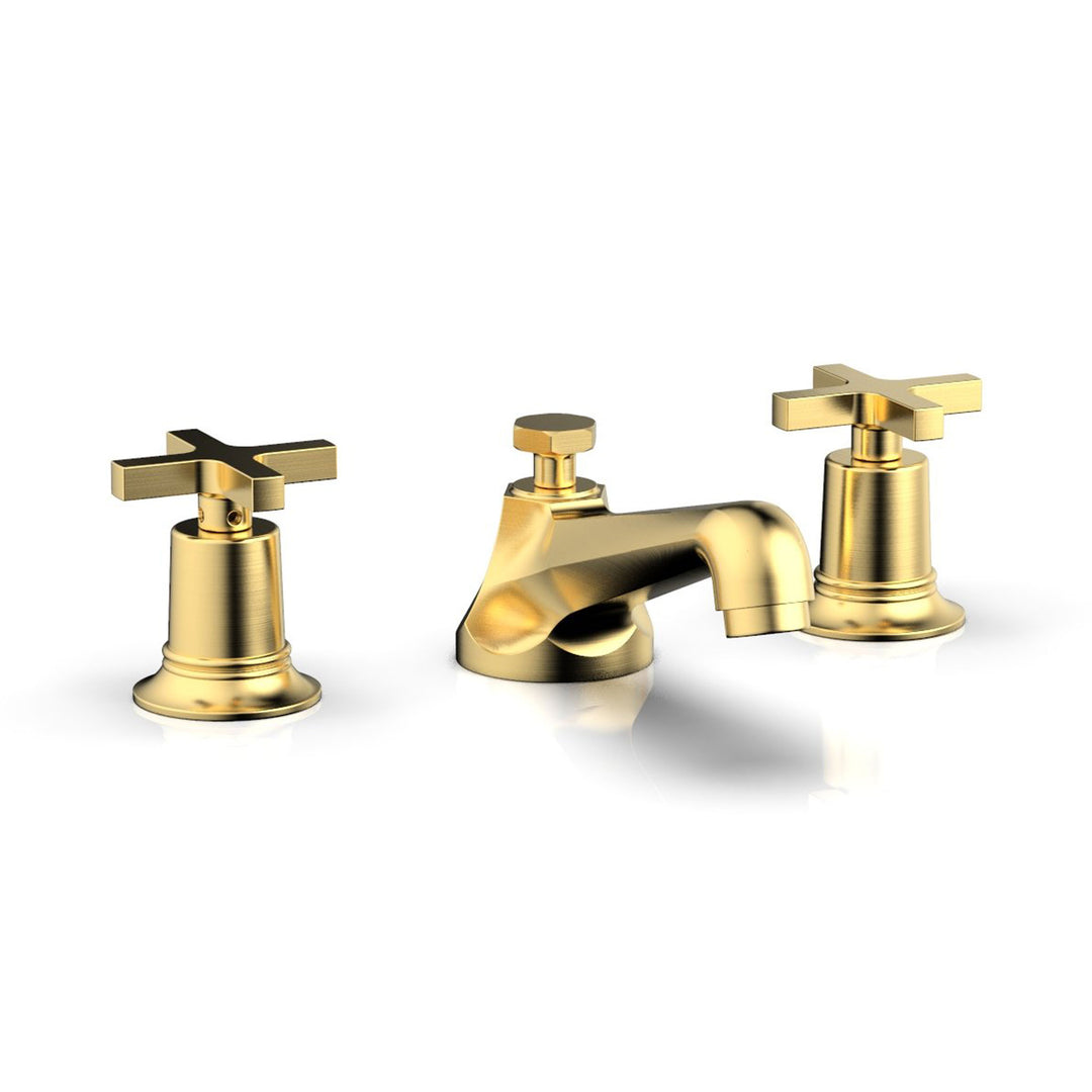 Phylrich Hex Modern Cross Handles Widespread Faucet