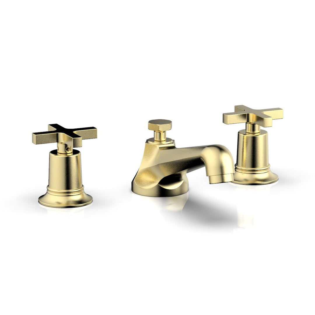 Phylrich Hex Modern Cross Handles Widespread Faucet