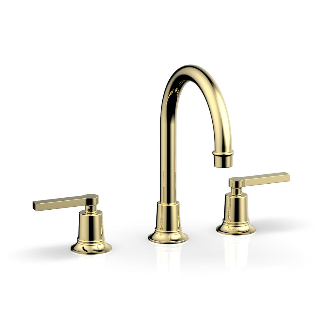 Phylrich Hex Modern Lever Handles Widespread Faucet