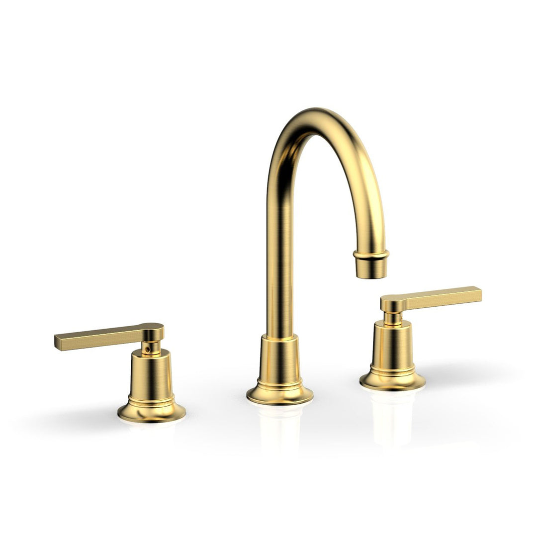 Phylrich Hex Modern Lever Handles Widespread Faucet