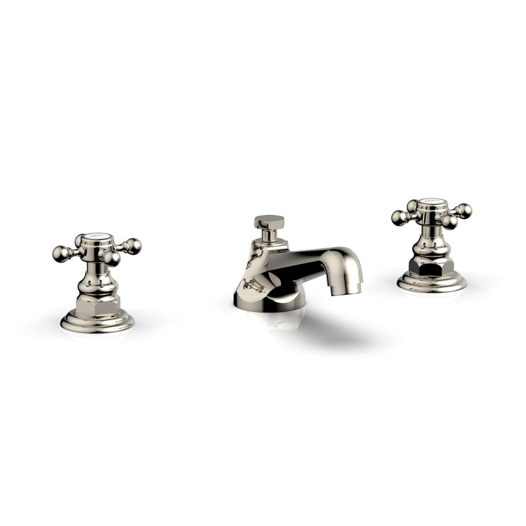 Phylrich Hex Traditional Cross Handles Widespread Faucet