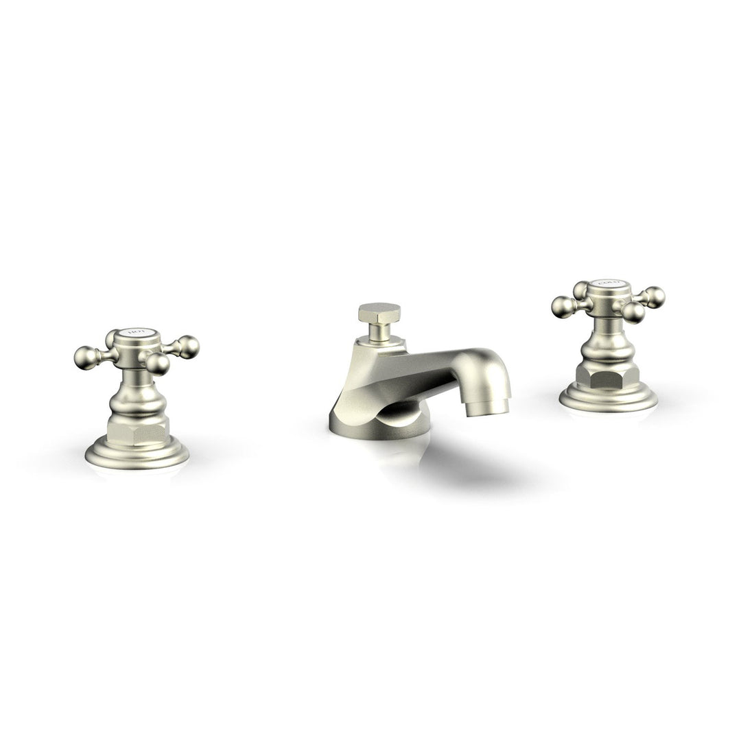 Phylrich Hex Traditional Cross Handles Widespread Faucet