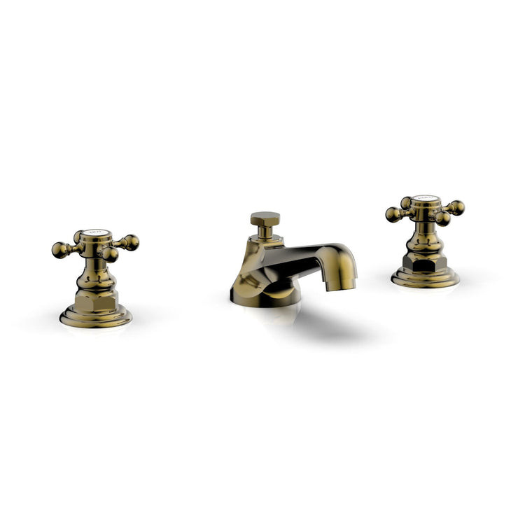 Phylrich Hex Traditional Cross Handles Widespread Faucet