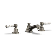 Phylrich Hex Traditional White Marble Lever Handles Widespread Faucet