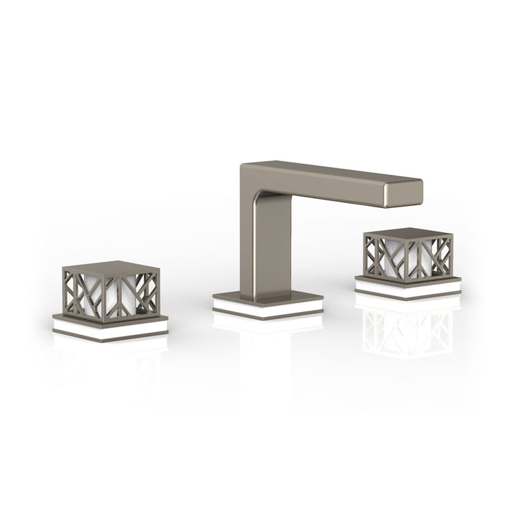 Phylrich Jolie Square Handles Widespread Faucet