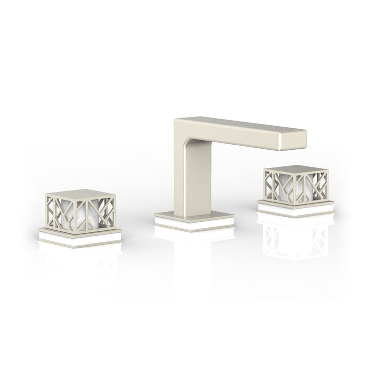Phylrich Jolie Square Handles Widespread Faucet