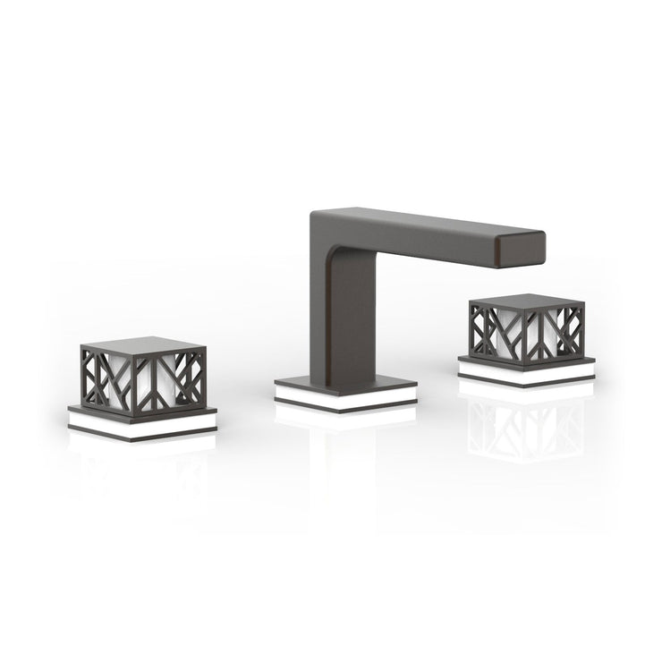 Phylrich Jolie Square Handles Widespread Faucet