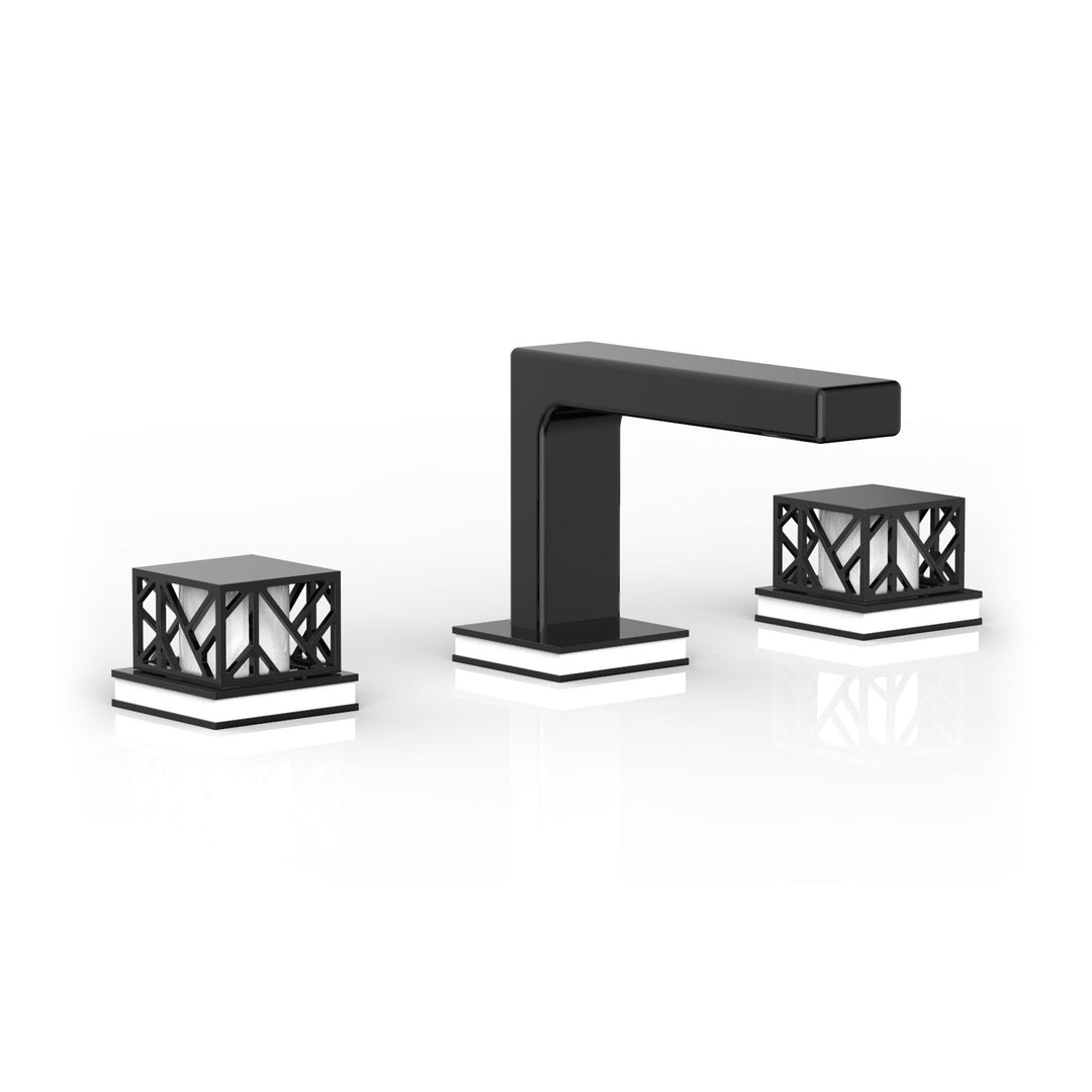 Phylrich Jolie Square Handles Widespread Faucet