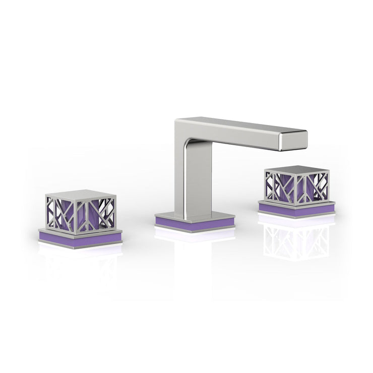 Phylrich Jolie Square Handles Widespread Faucet