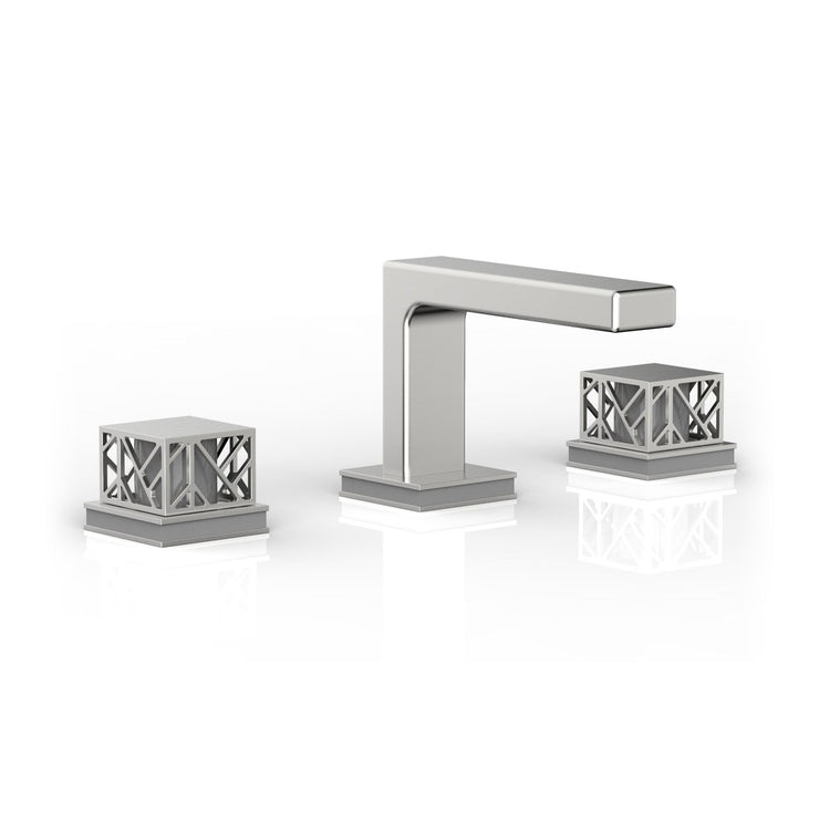 Phylrich Jolie Square Handles Widespread Faucet