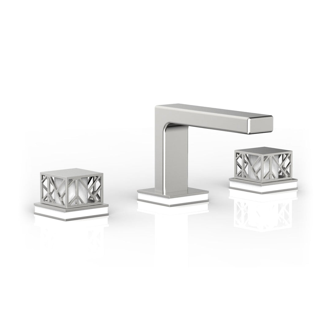Phylrich Jolie Square Handles Widespread Faucet