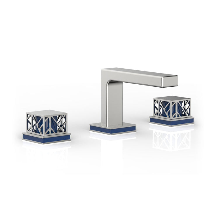 Phylrich Jolie Square Handles Widespread Faucet