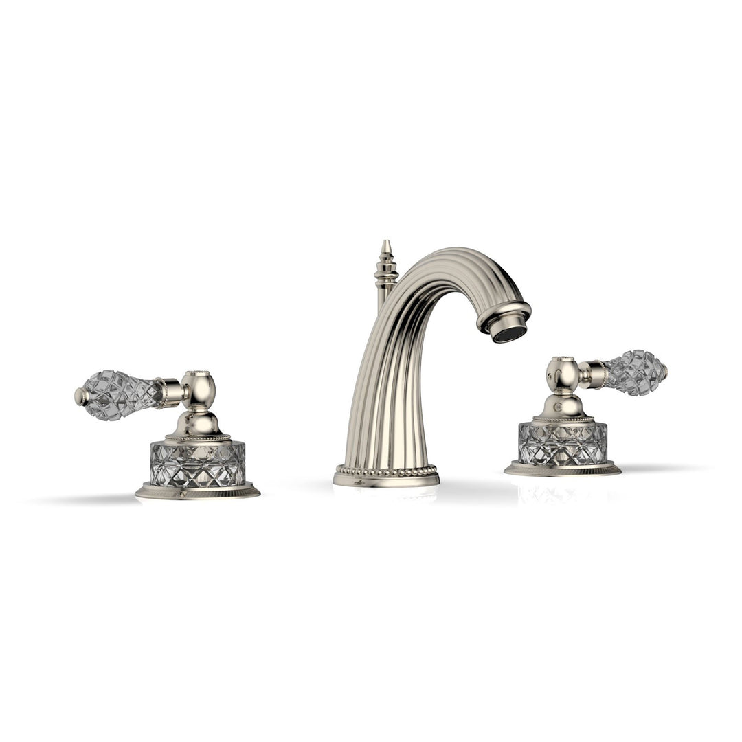 Phylrich Regent Cut Crystal Lever Handles Widespread Faucet