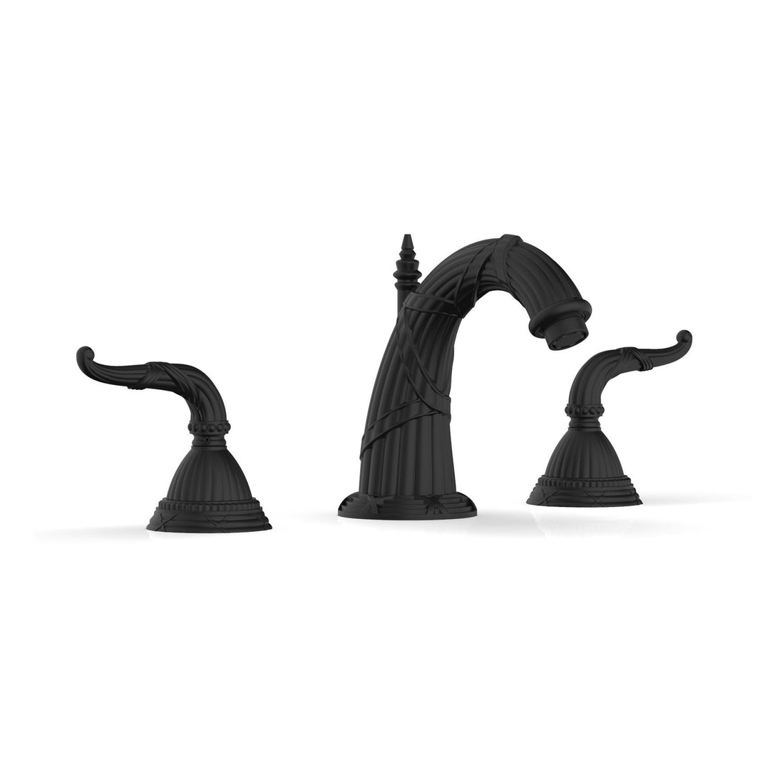 Phylrich Ribbon & Reed Lever Handles Widespread Faucet