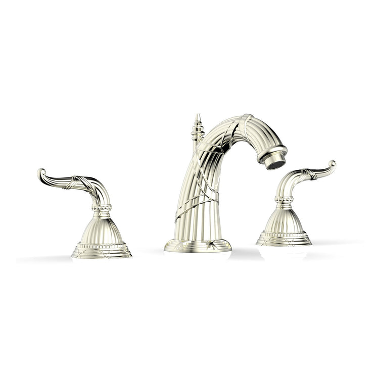 Phylrich Ribbon & Reed Lever Handles Widespread Faucet