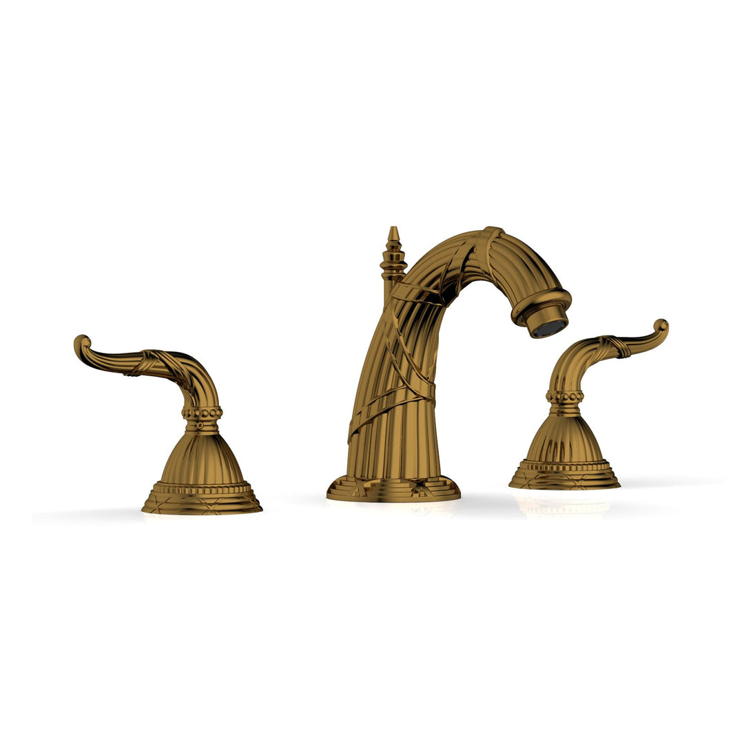 Phylrich Ribbon & Reed Lever Handles Widespread Faucet