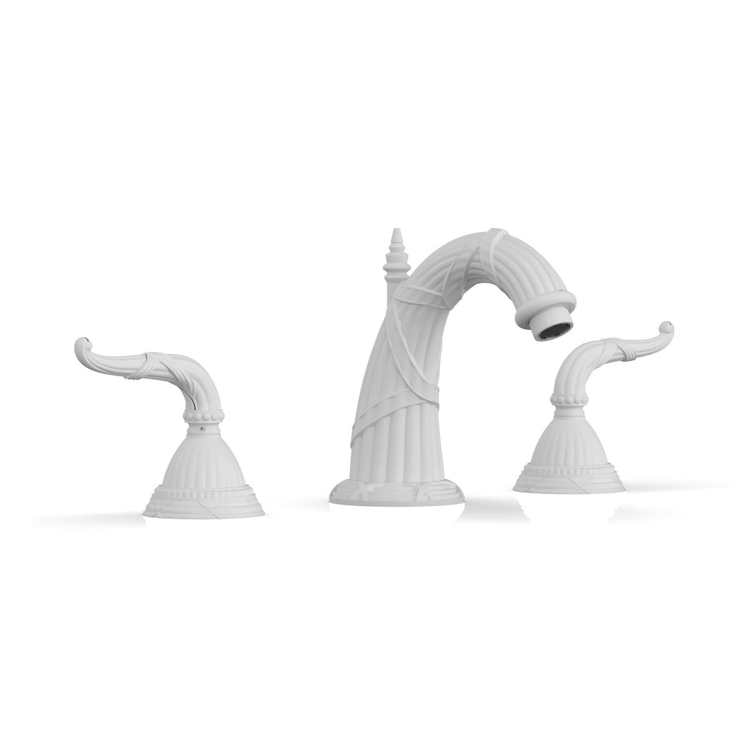 Phylrich Ribbon & Reed Lever Handles Widespread Faucet