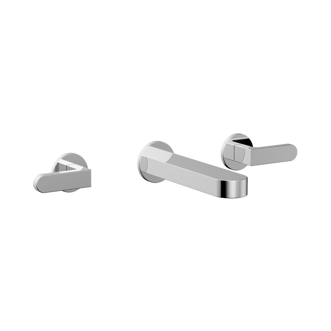 Phylrich Rond Lever Handles Wall Lavatory Set
