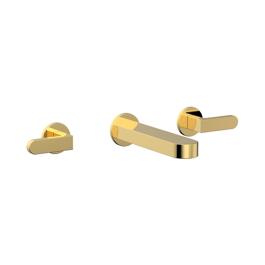 Phylrich Rond Lever Handles Wall Lavatory Set